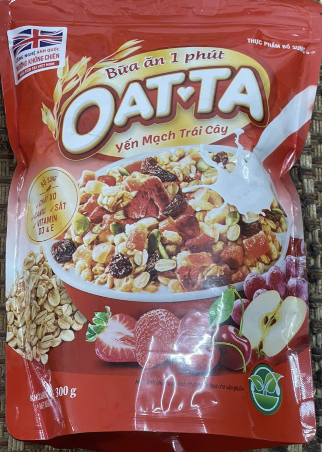 Yến mạch trái cây OAT TA